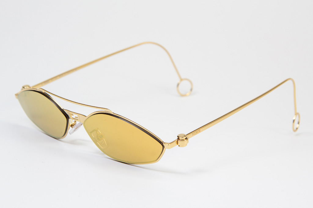 Fendi FE40114U-Y 30G + цепочка очки с/з