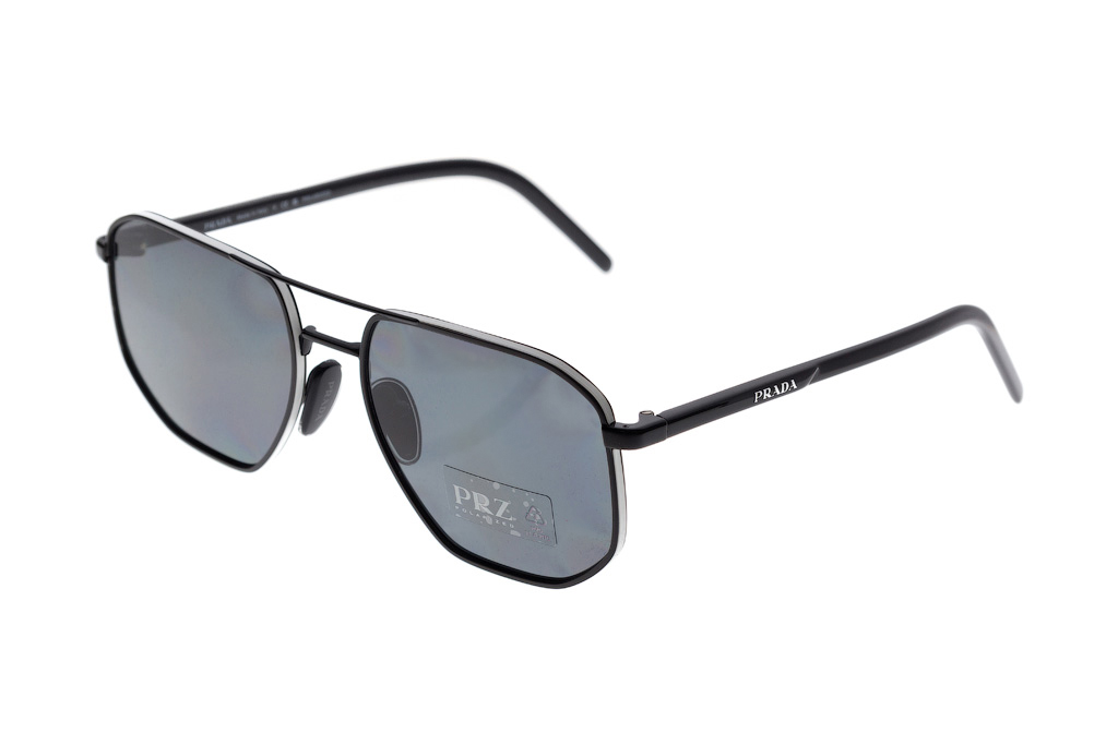 Prada 0PR 59YS 1AB5Z1 POLAR DARK GREY MIRROR SILVER 57 18 очки с/з